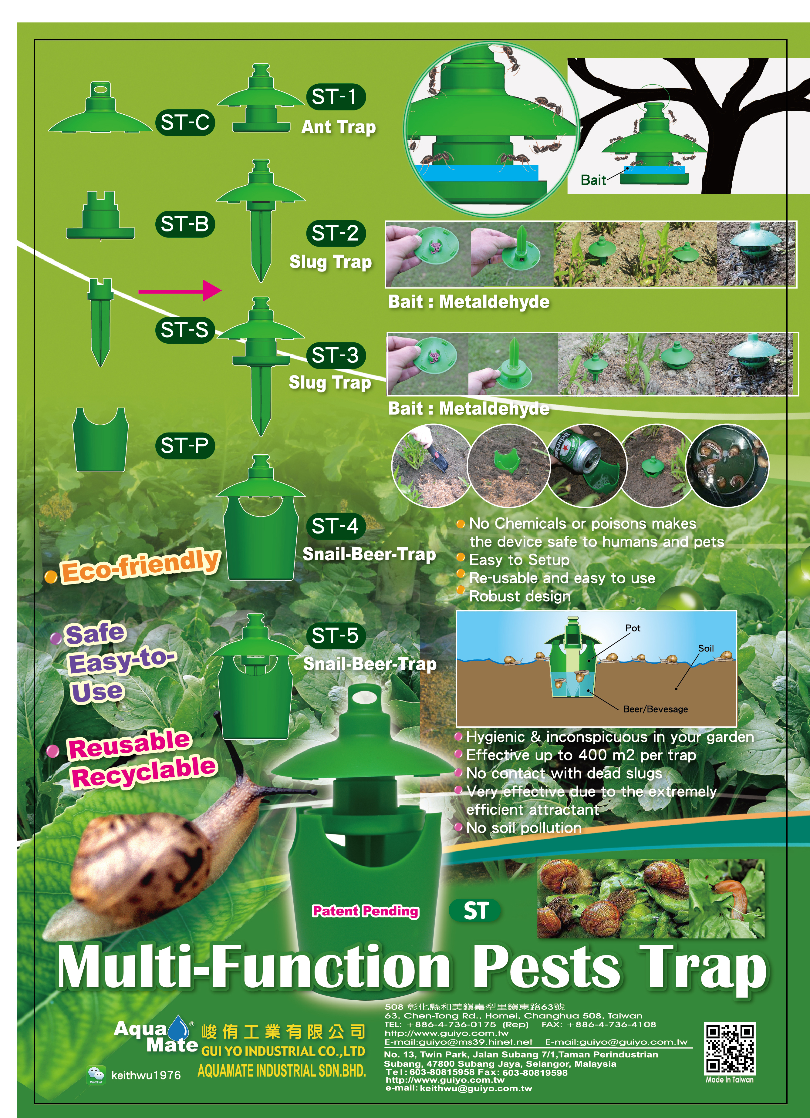 Multi-Function Pests Trap Multi-Function Pests Trap