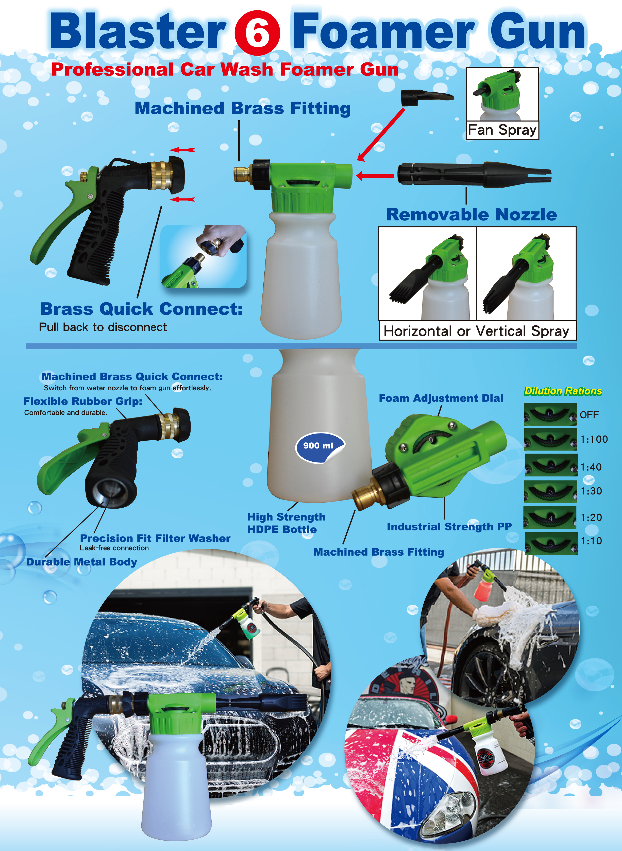 Professional Car Wash Foamer Gun Professional Car Wash Foamer Gun